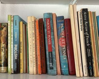Huge Library: Shop the book collection of a retired English teacher.
