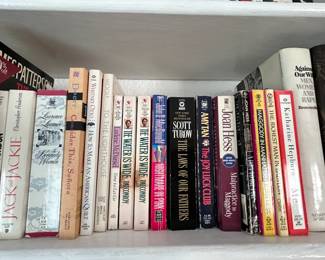 Huge Library: Shop the book collection of a retired English teacher.