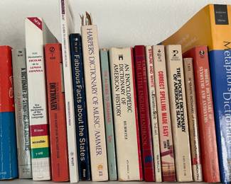Huge Library: Shop the book collection of a retired English teacher.