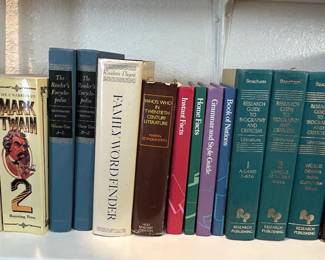 Huge Library: Shop the book collection of a retired English teacher.