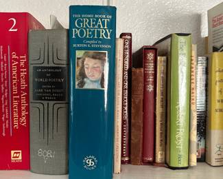 Huge Library: Shop the book collection of a retired English teacher.