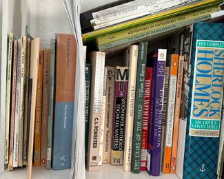 Huge Library: Shop the book collection of a retired English teacher.