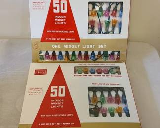 Reflective Christmas Light Sets, Multicolor
