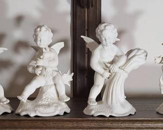 Dresden German Cherub Figurines