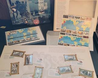 USPS WWII Stamp Set & More
