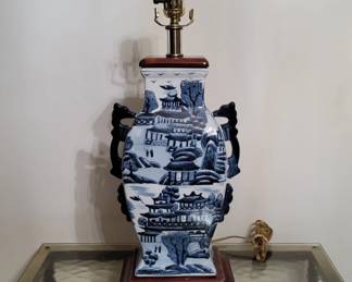 Japanese Ceramic Lamp