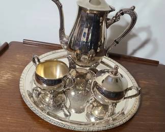 Silver Tea Serving Set