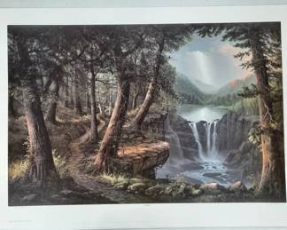 Jesse Barnes Signed Pathways Print