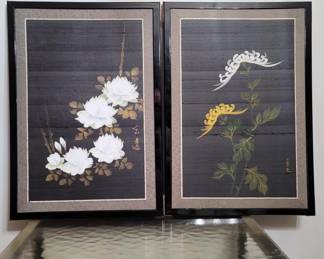 Japanese Silk Painting Set