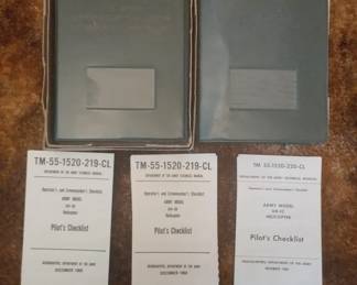 U.S. ARMY Ops & Crew Checklist Manuals