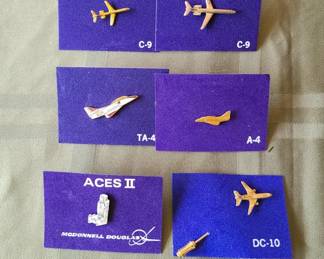 McDonnell Douglas Military Jet Pins