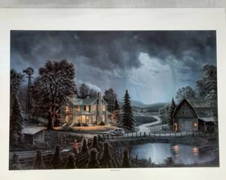 Jesse Barnes Signed Ahead of the Storm Print