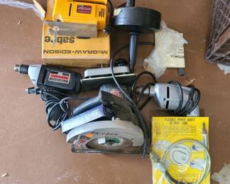 Power Tools Lot