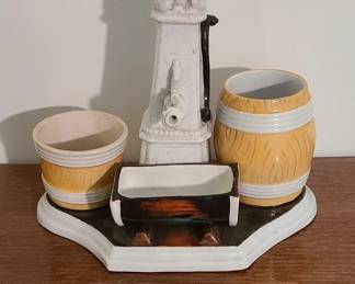 Vtg Smoking Set