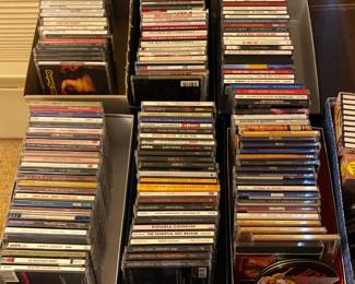 CDs: rock, pop, classical, Xmas, show tunes & soundtracks