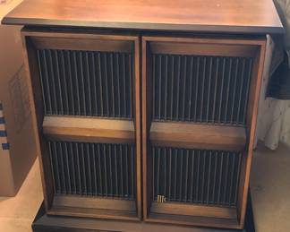 One of PAIR of McIntosh ML-2C speakers. One owner! They’ve been in this house since purchased in 1970s. Both cabinets in good condition.