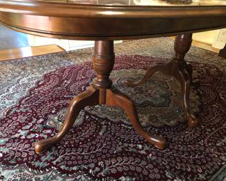 Base & side of Drexel dining table
