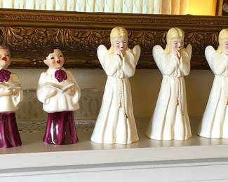 Florence Ceramics choir boys & angels
