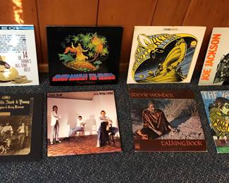 Records: Hank Williams, CSN&Y, The Jam, Stevie Wonder, The Yardbirds, Joe Jackson, Iron Butterfly, Paul Kantner/Jefferson Starship