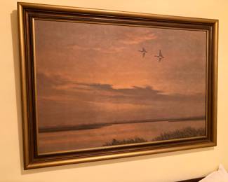 Vintage framed print by New York Graphic Society (28” x 40”)