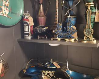 Vintage Israeli metalware