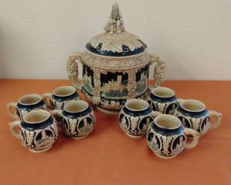 031 Vintage Punch Bowl