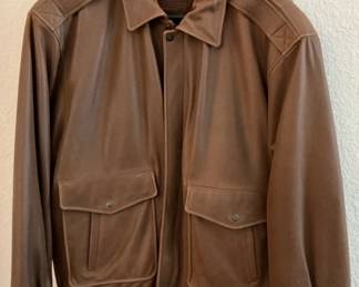 014 Tan Leather Jacket