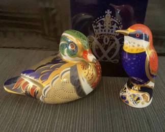 Royal Crown Derby Duck Hummingbird