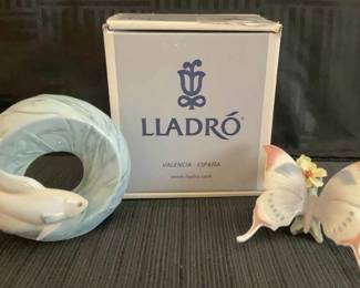 Lladro Fish Butterfly