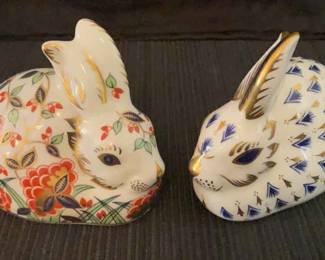 Royal Crown Derby Bunnies