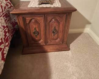 . . . a matching night stand