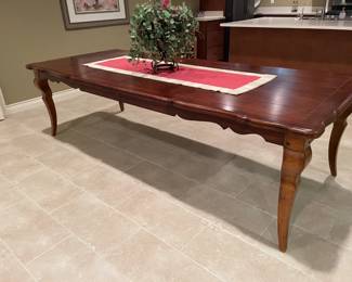 . . . formal dining table