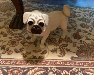 . . . pug statue