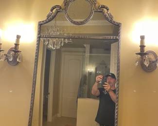 . . . accent lamp -- ignore goofy guy in mirror