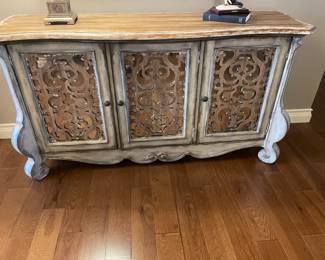 . . . rustic credenza