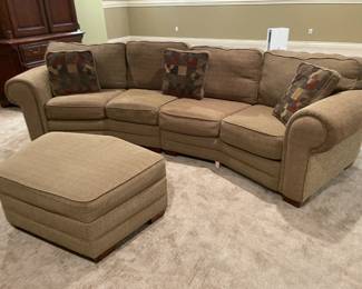 . . . wonderful couch and ottoman