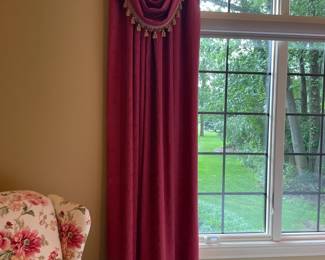. . . great draperies