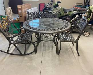 . . . patio set