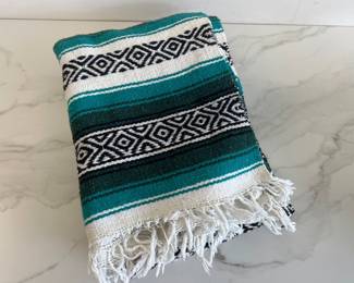 Lot 4023 Mexican Throw Blanket