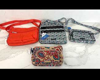 Lot 4188 Vera Bradley Hedgren Purses All New with Tags