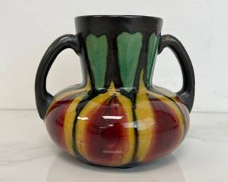 Lot 4208 Art Deco Fireside France Pottery Vase