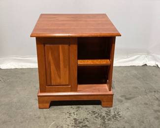 Lot 3931 Wooden Bookcase End Table