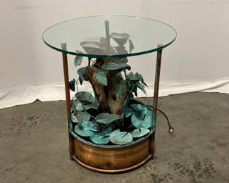 Lot 3934 Copper Fountain Table