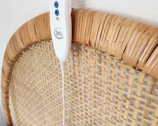 Queen Rattan Headboard.