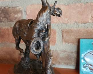 Bronze Sculpture by Larsen per Russell