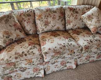 Floral 'Rowe Furniture' Sofa and also a Floral Love Sofa.