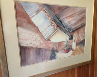 Original by a passed on local artist Dodie Hamilton