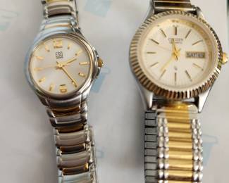 ESQ Women's Watch and Women's Citizen.