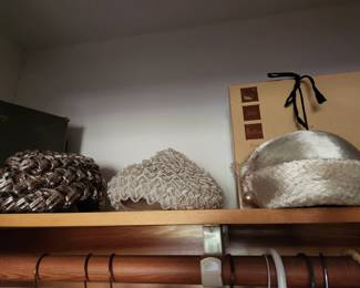 Vintage Hats and Hat Boxes.