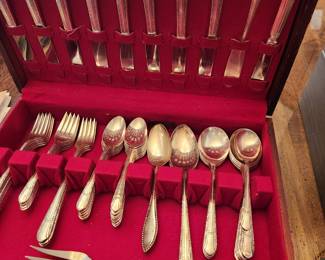 Rogers Stainless Steel Flatware.